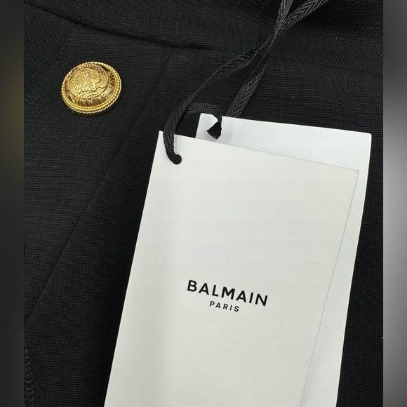 BALMAIN Side Button Jersey Leggings - Picture 8 of 10